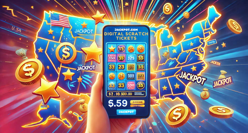 Jackpot.com Introduces New Digital Scratch Tickets